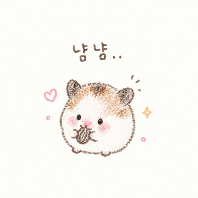 하찮은 덩어리 화풍