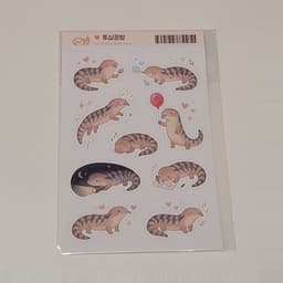 블루텅 스킨크 스티커 1